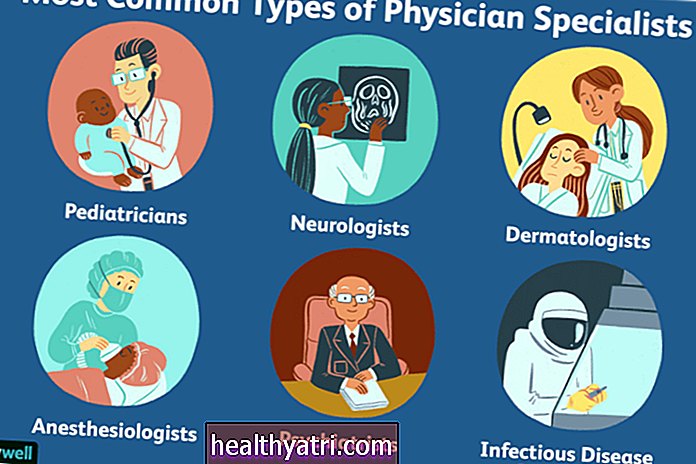 Las especialidades médicas más comunes