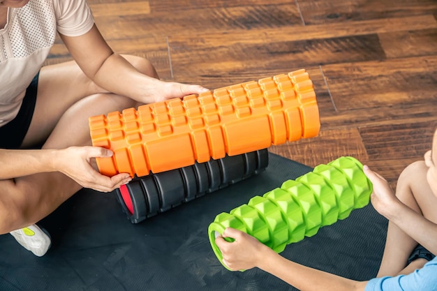 Crafting Your Own Foam Roller for Just $10